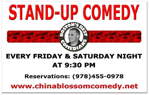 china blossom comedy room